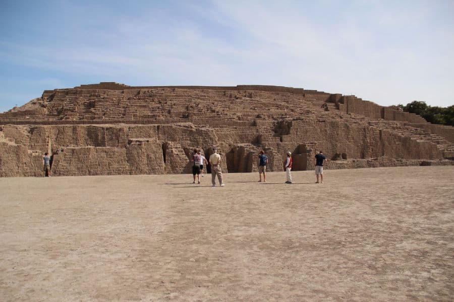 Huaca Pucllana in Miraflores, Limas Scents and Flavors Tour