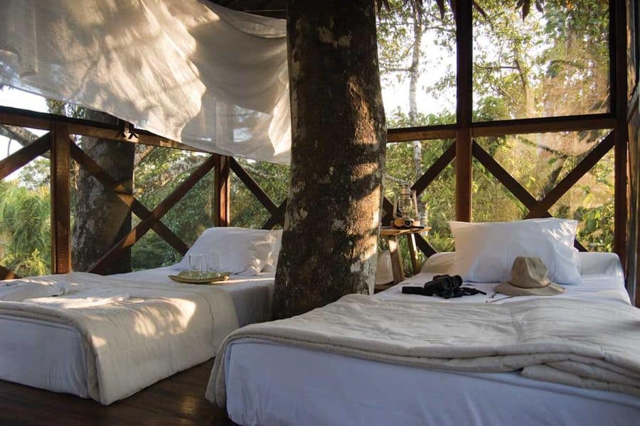 Reserva Amazonicas Treehouse with beds