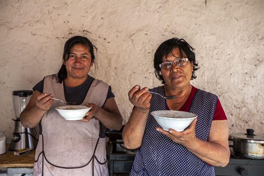 Women of Lamay, Culinary techniques of the empowerd women of the Lamay community