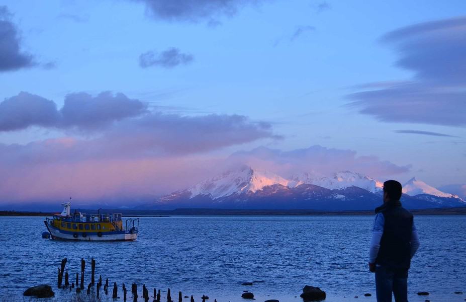 amazing view at the Port of Puerto Natales walking tour