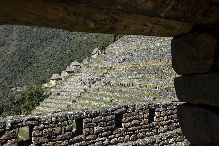 Terraces of Machu Picchu, visit Machu Picchu sustainably