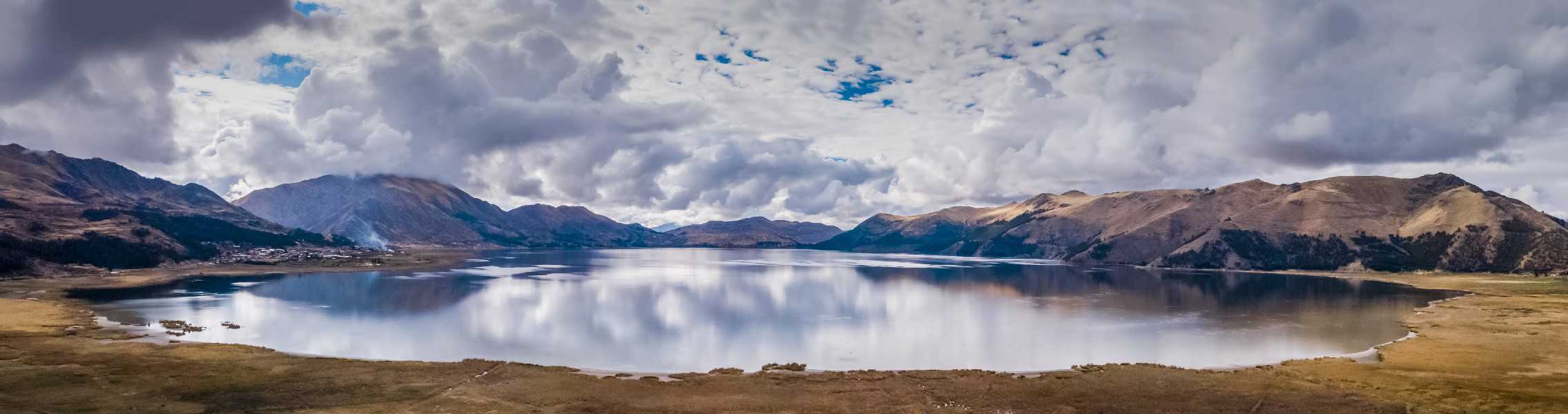 scenic Panorama near a Hidden Gem of the Andes, Waqra Pukara