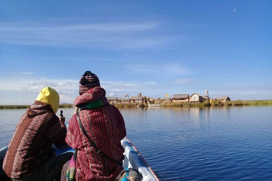 View of Uros Islands
