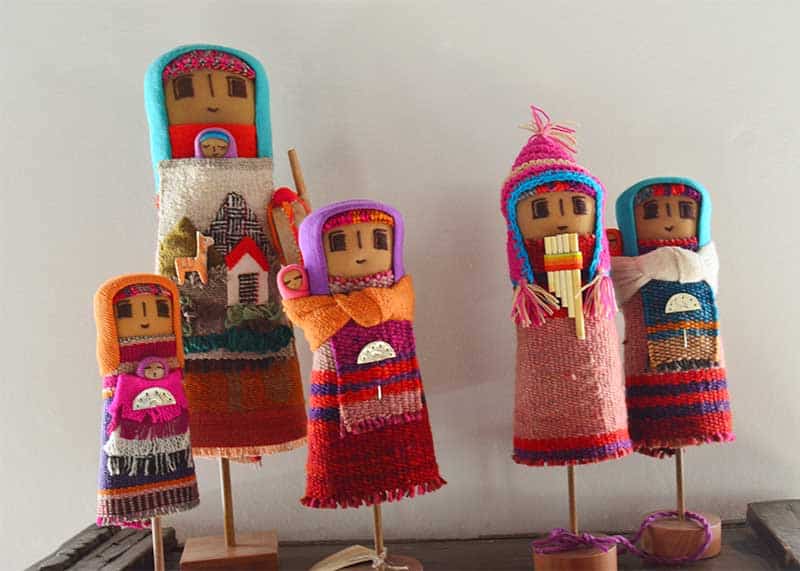 Handicrafts at Finca Valentina in the outskirts of Salta Argentina