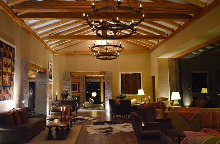 Stylish stay room at Inkaterra Urubamba in the Sacred Valley Cusco