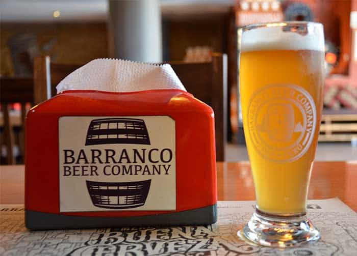 Craft beer at Barranco Beer Company