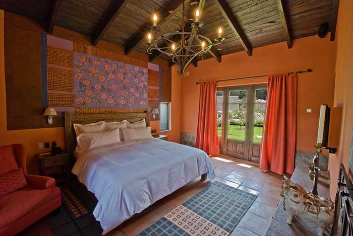 Casita Premium with King size bed at Hotel Sol y Luna Sacred Valley